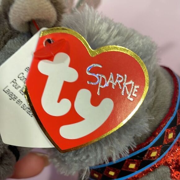TY Sparkle SVEN Frozen Disney plush stuffed animal 11” Beanie Baby Sparkle - Picture 8 of 9